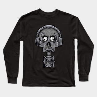 Skull Music Long Sleeve T-Shirt